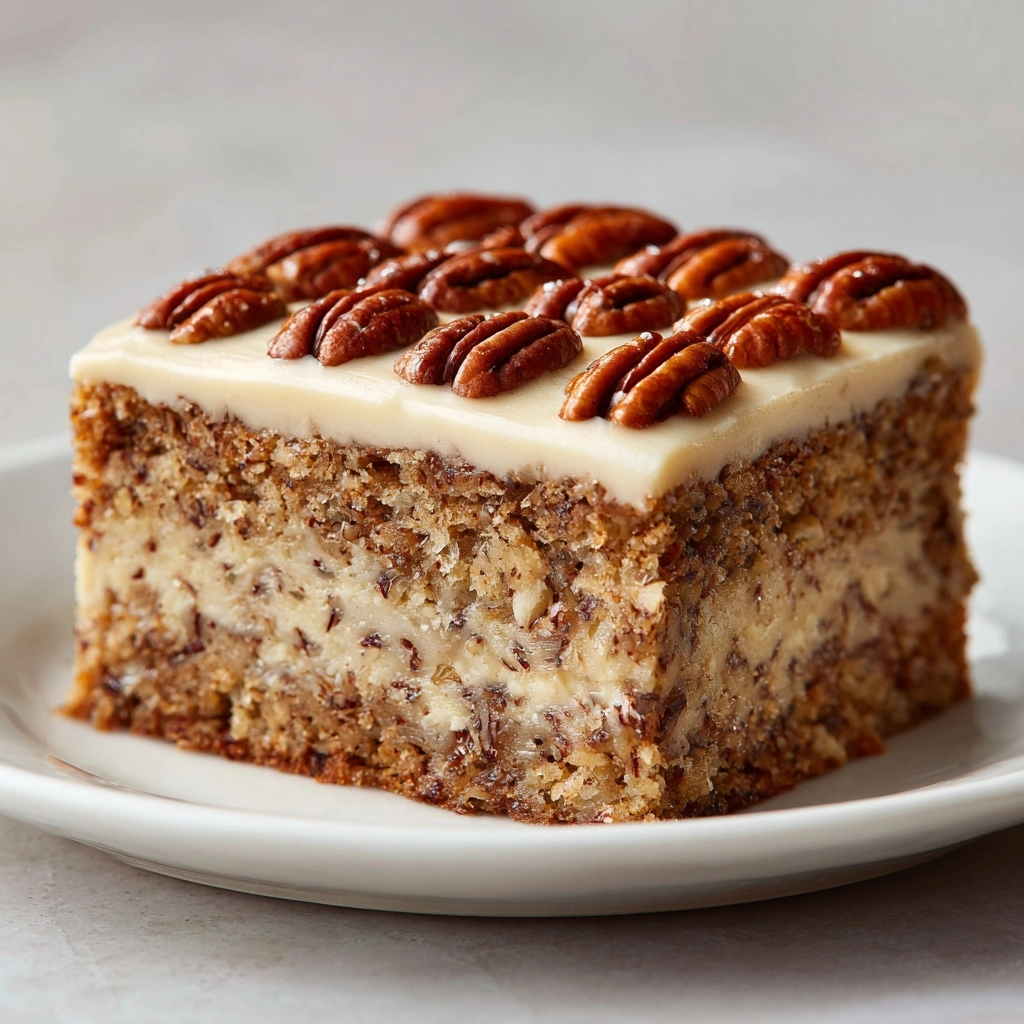 Butter Pecan Bliss Cake Recipe - Recipe Image
