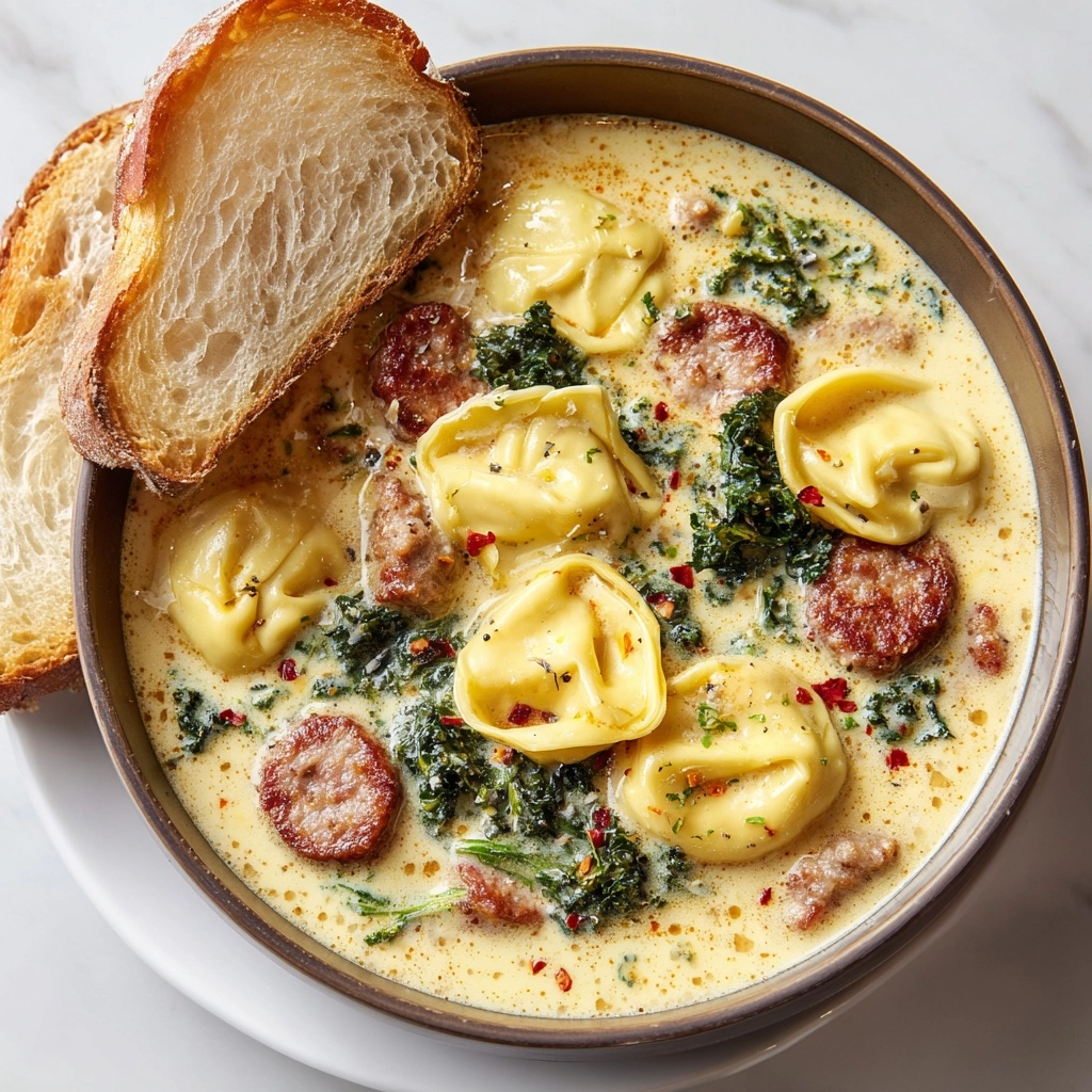 Sausage Tortellini Soup Recipe - Recipe Image