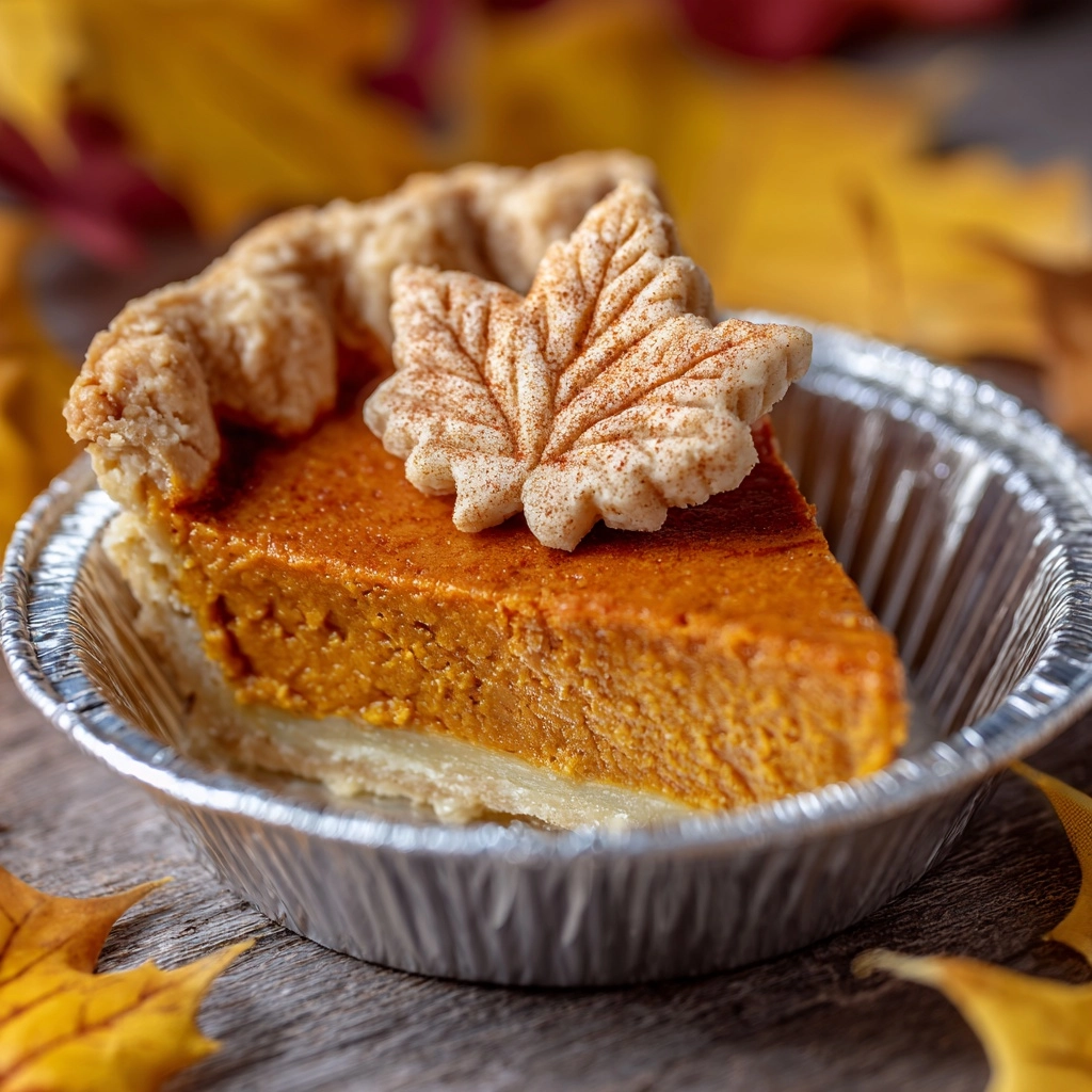 Easy Pumpkin Pie from Scratch with Flaky Crust Recipe - Recipe Image