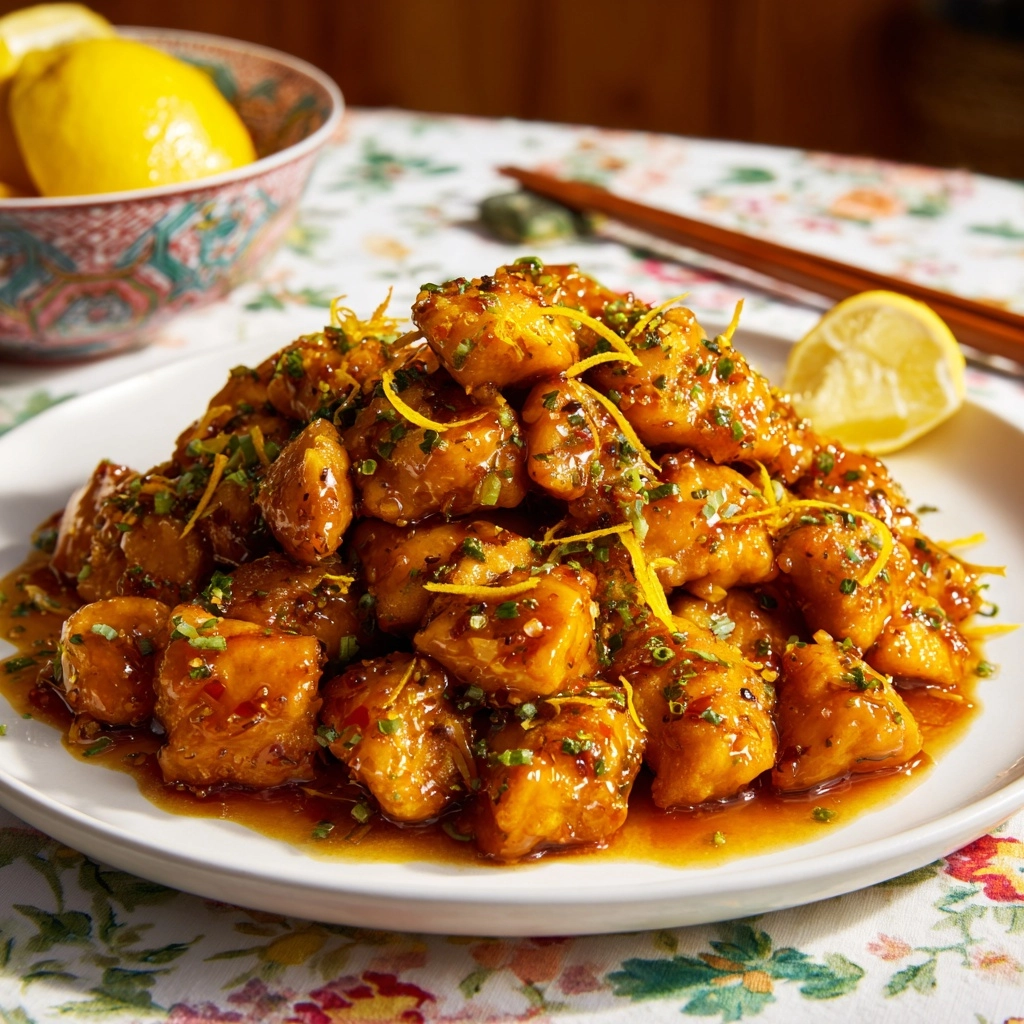 Chinese Lemon Chicken Recipe - Recipe Image