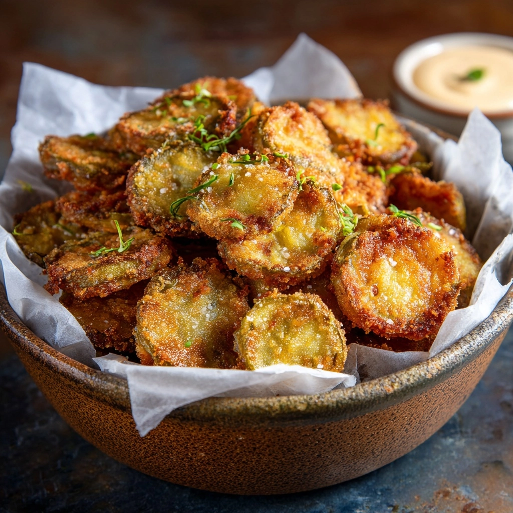 Crispy Deep Fried Pickles Recipe