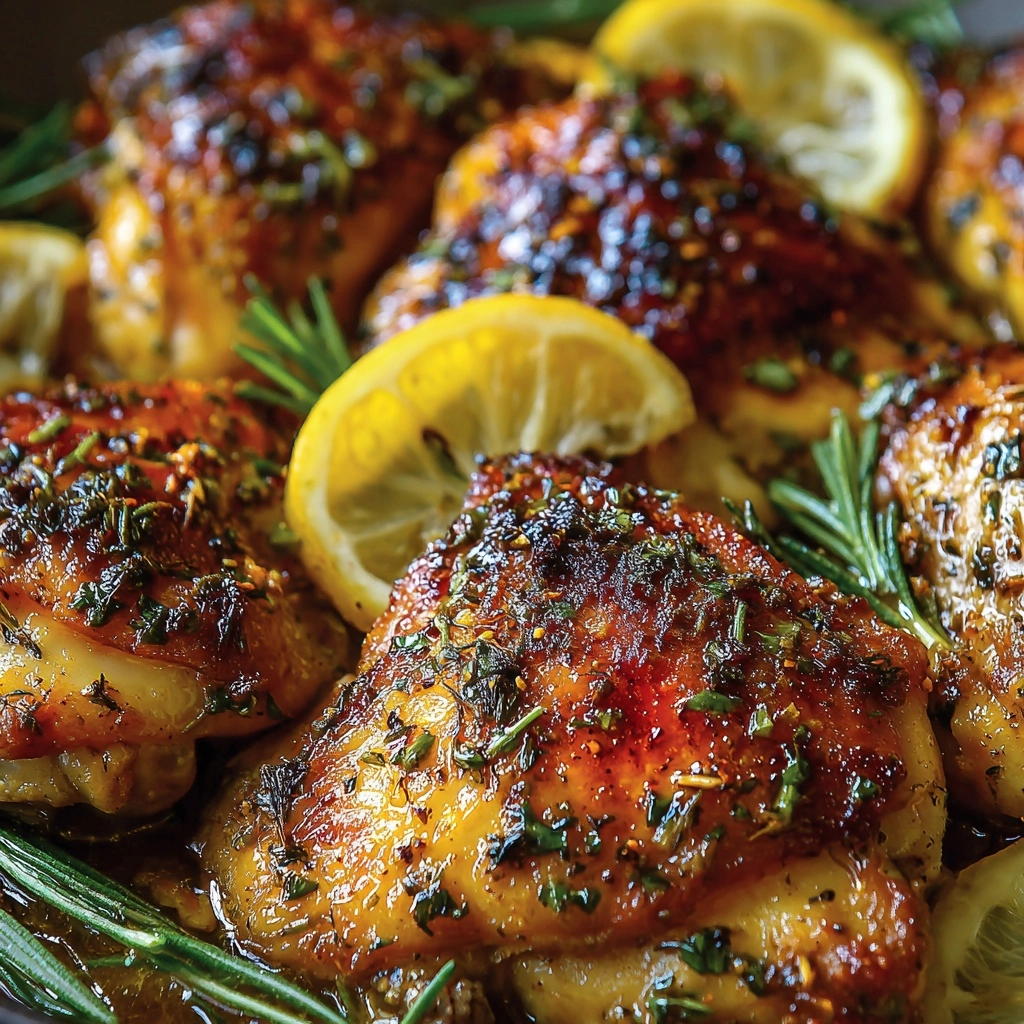 Lemon Herb Chicken Roast Recipe - Recipe Image