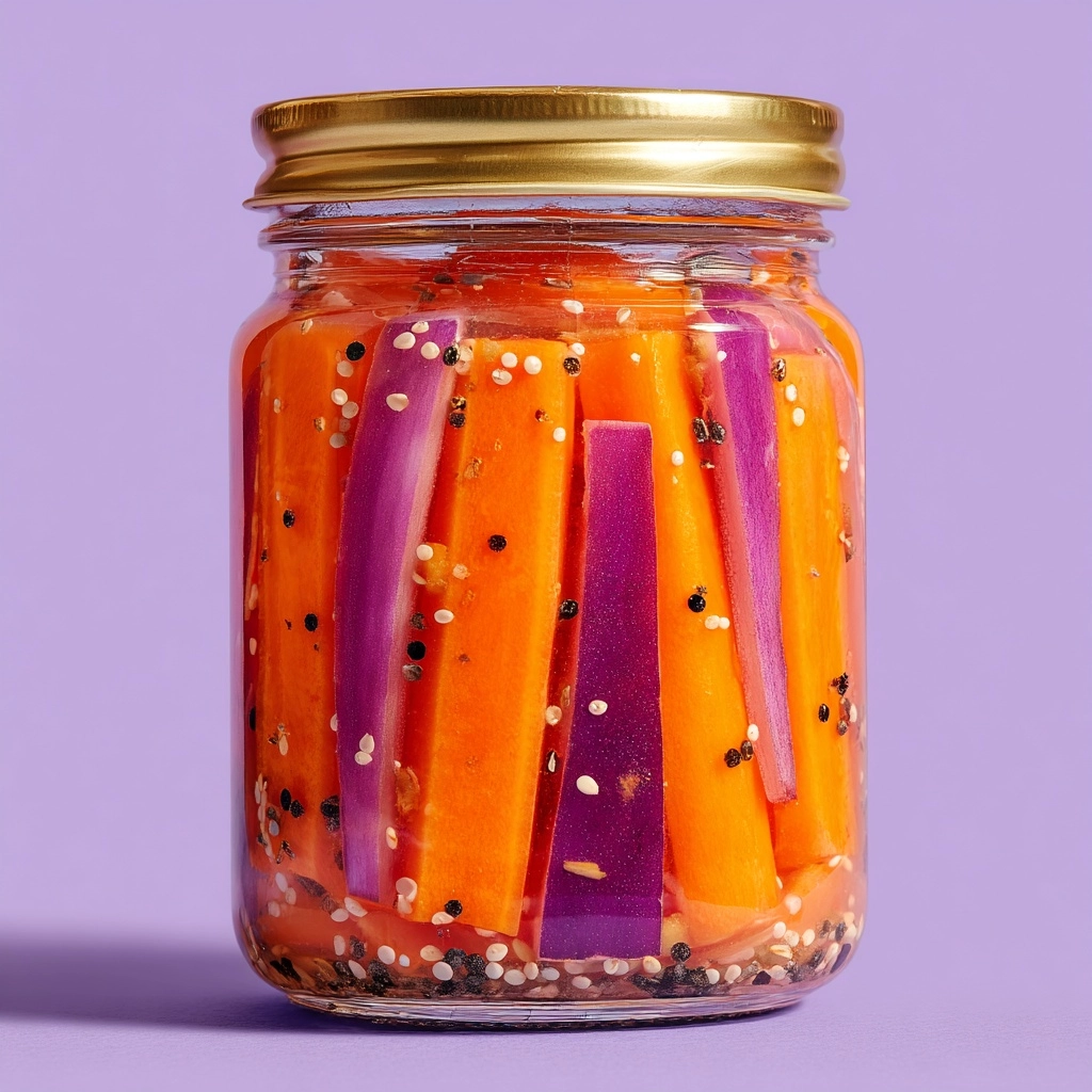 Spicy Pickled Carrots Recipe - Recipe Image