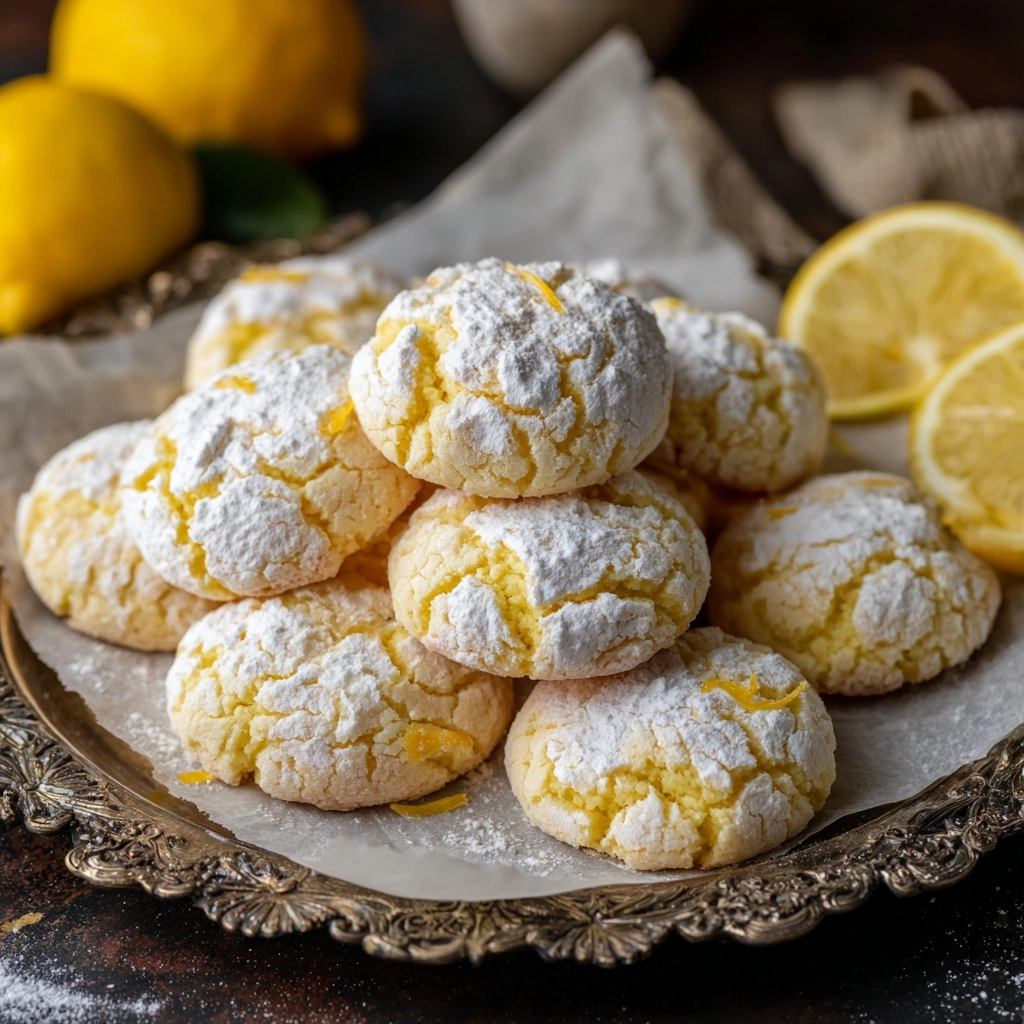 Lemon Poundcake Cookies Recipe