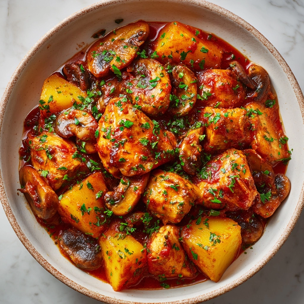 Cozy Warm Mushroom Stew Recipe - Recipe Image