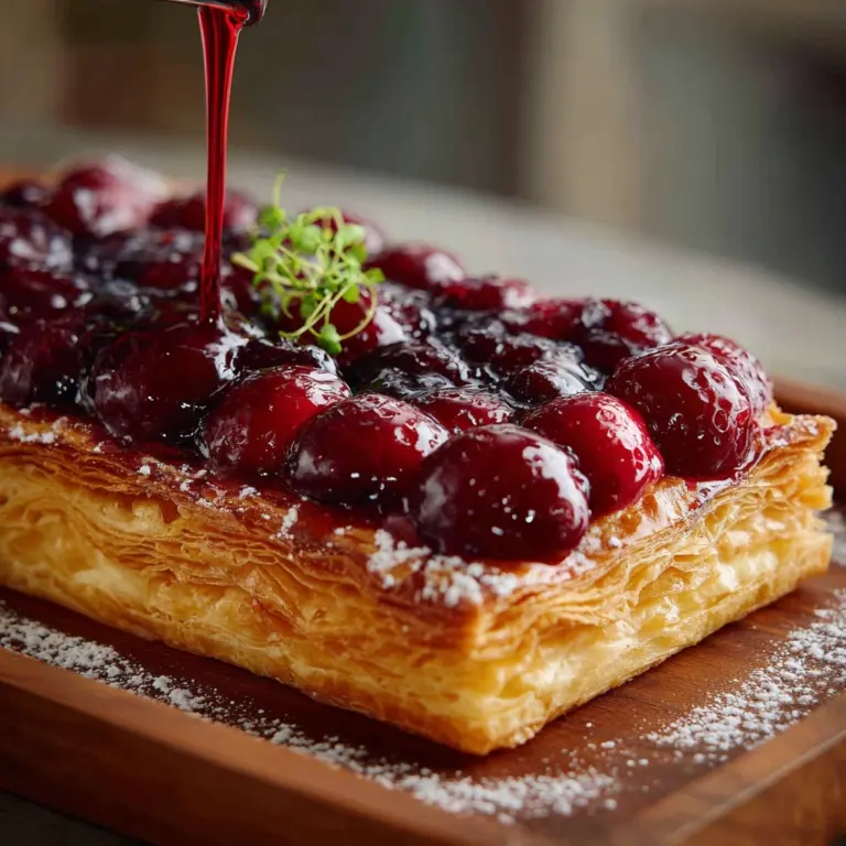 Cherry Cheese Pastry Pie Recipe