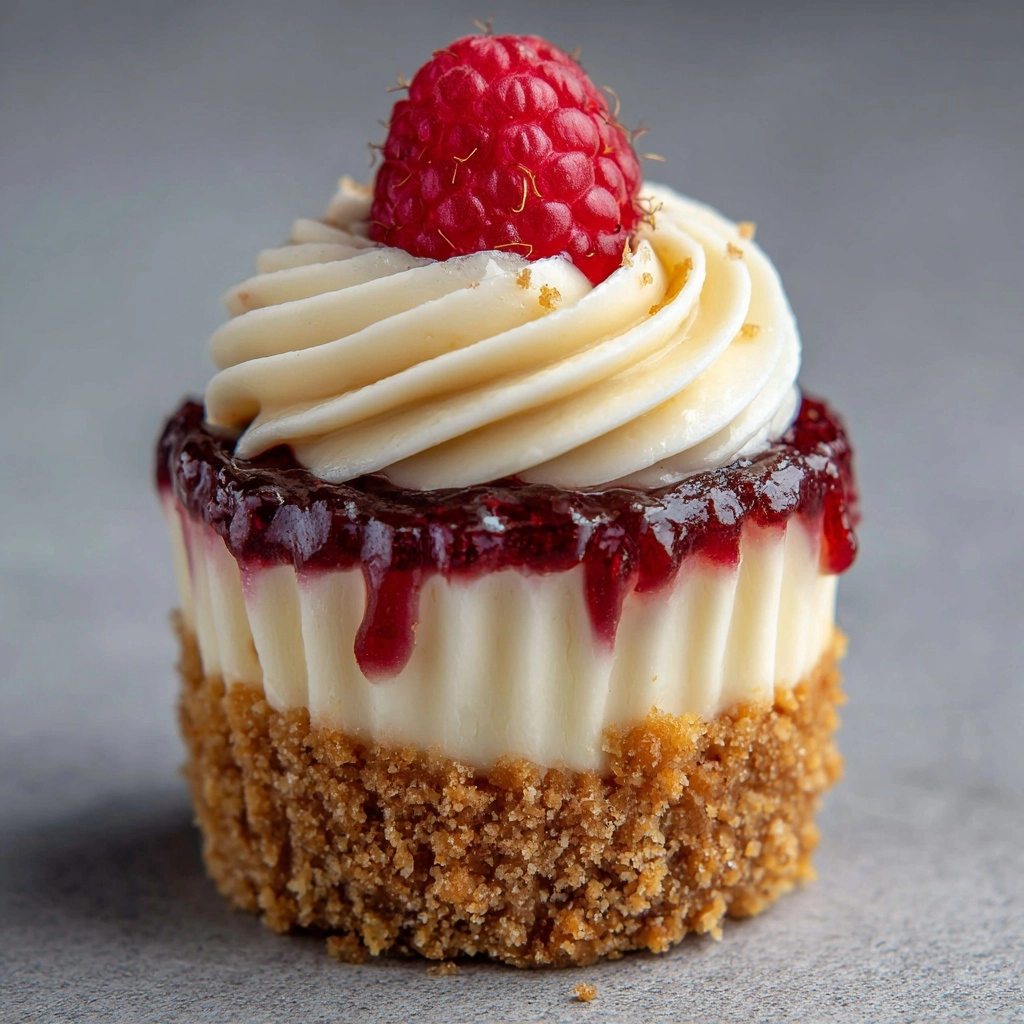 No Bake Lemon Raspberry Cheesecake Cups Recipe - Recipe Image