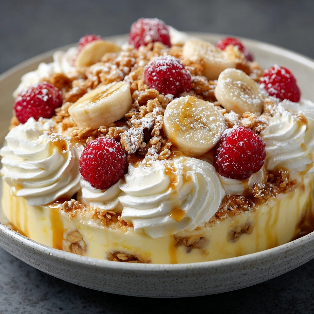 Banana Split Fluff Recipe - Recipe Image