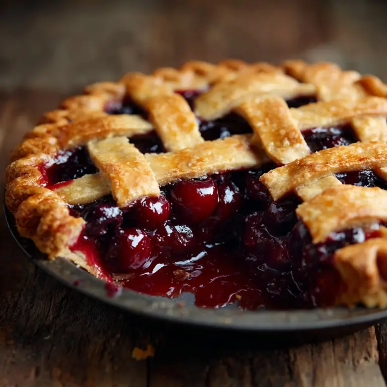Braided Cranberry-Orange Pie Recipe