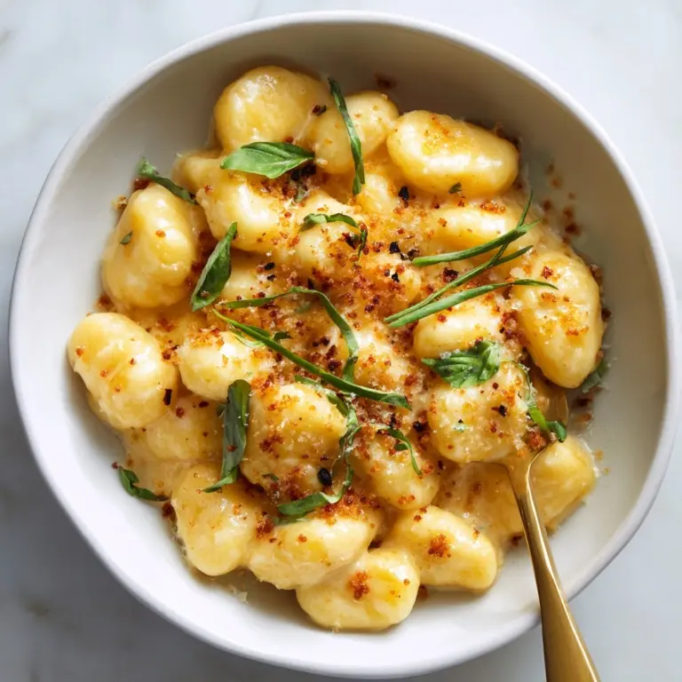 Smoked Gouda Gnocchi Mac and Cheese Recipe