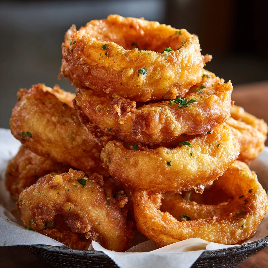 Air Fryer Frozen Onion Rings Recipe - Recipe Image