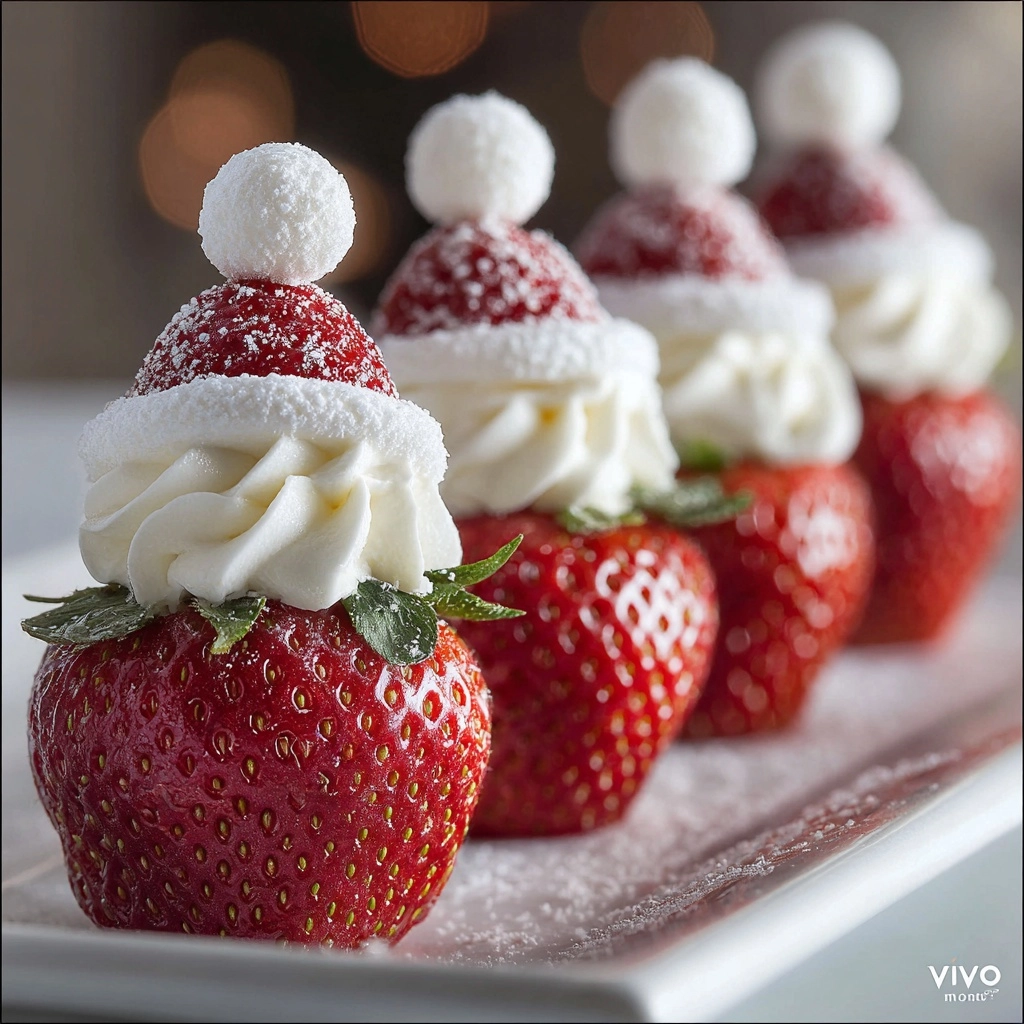 Strawberry Santas Recipe - Recipe Image
