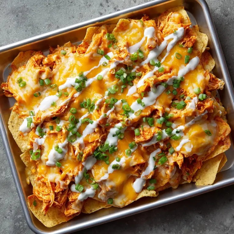 Buffalo Chicken Nachos Recipe