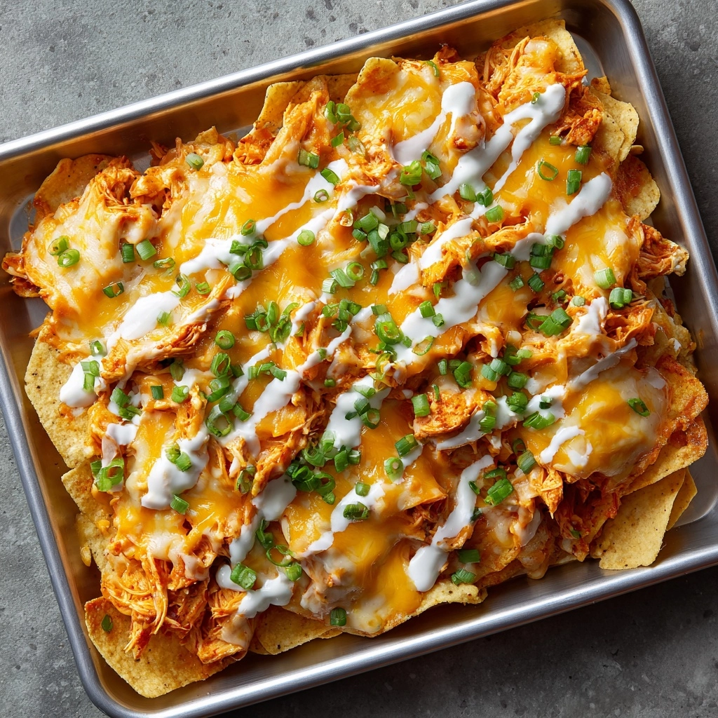 Buffalo Chicken Nachos Recipe