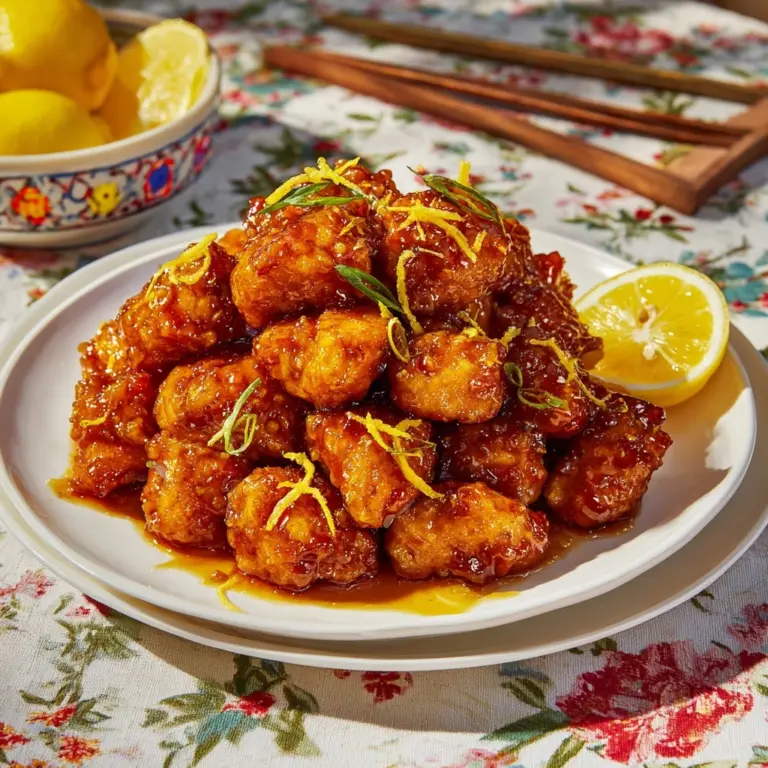 Chinese Lemon Chicken Recipe