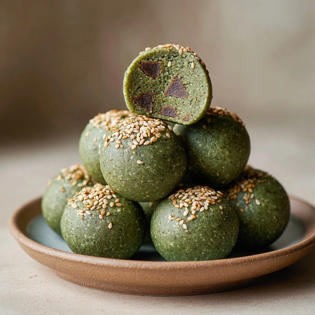Mint Chocolate Chip Protein Balls Recipe