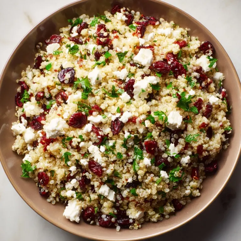 Quinoa Cranberry Salad Recipe