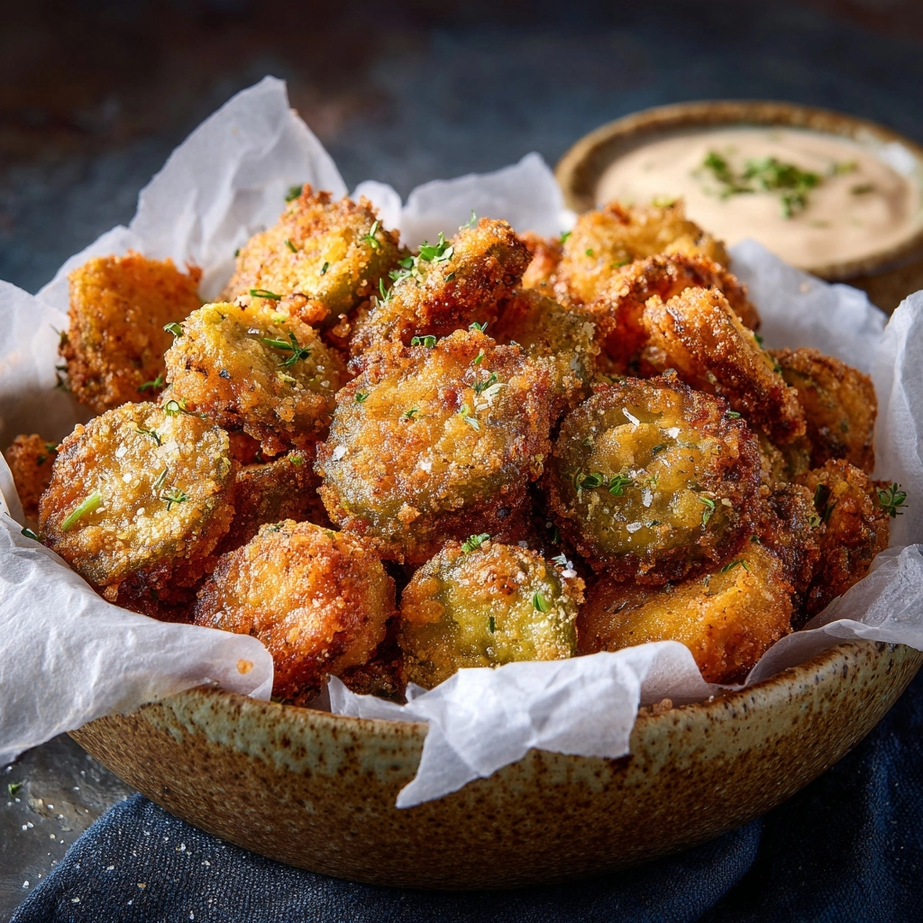 Crispy Deep Fried Pickles Recipe - Recipe Image