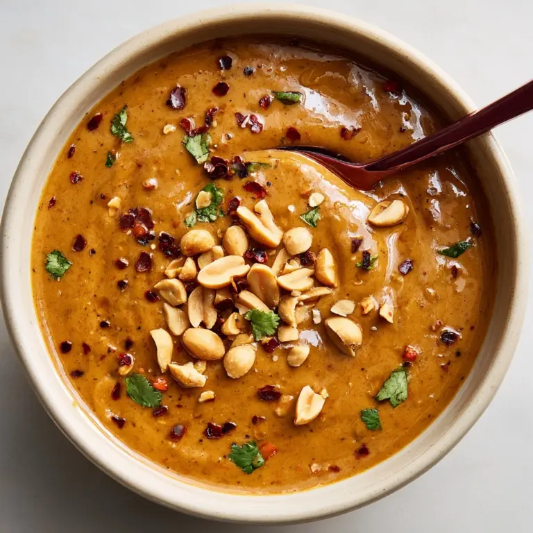 Five-Minute Peanut Satay Sauce Recipe