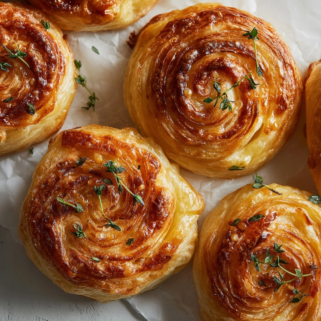 Cheesy Garlic Butter Rollups Recipe - Recipe Image