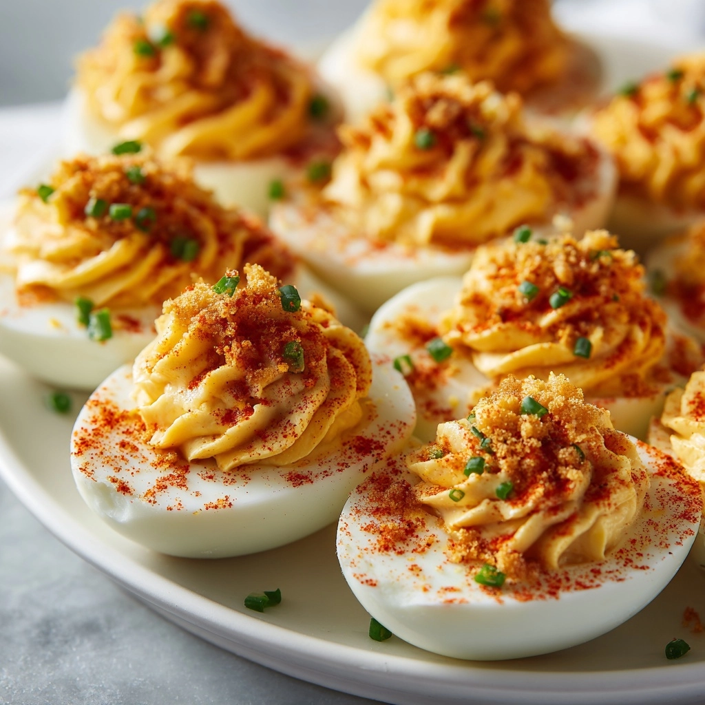 Fried Deviled Eggs Recipe - Recipe Image