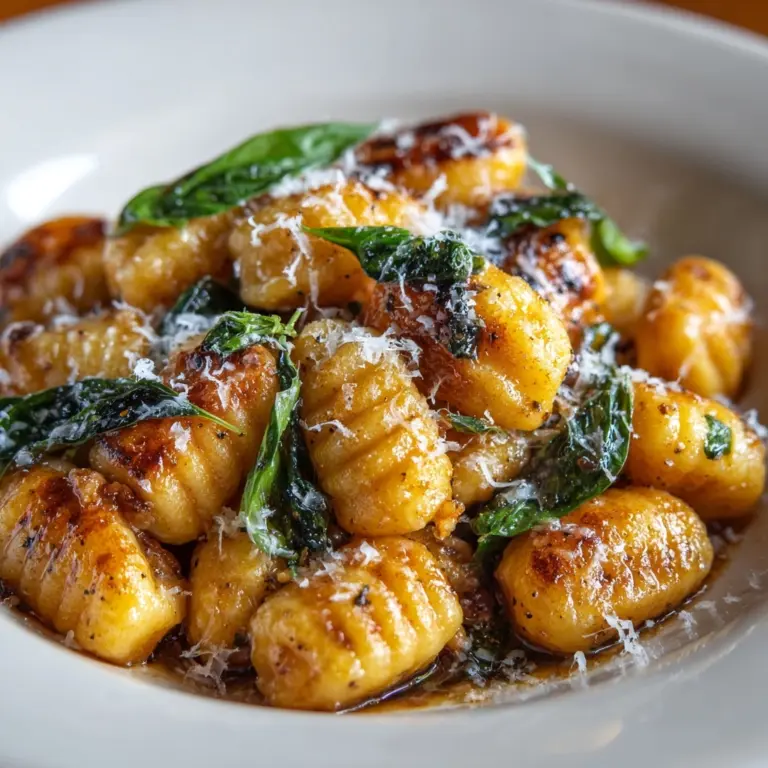 White Bean Gnocchi Recipe