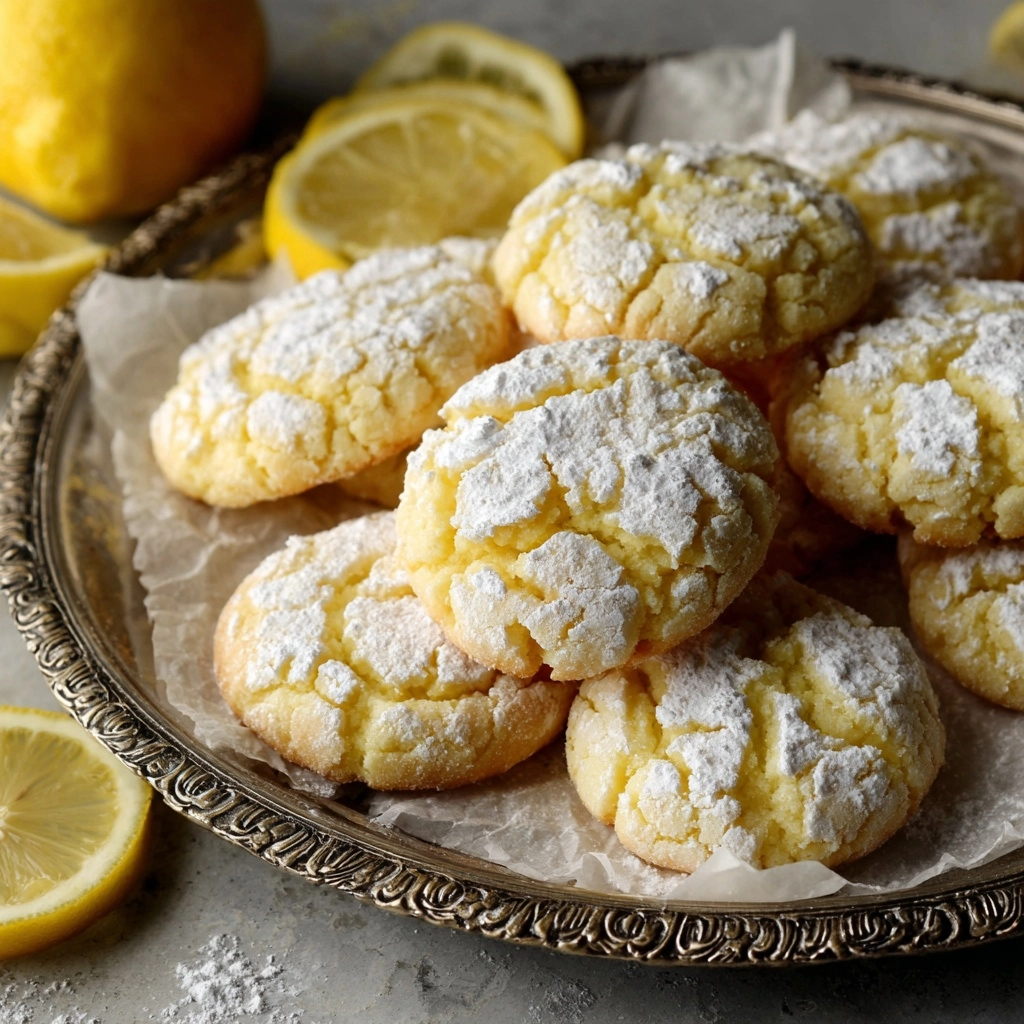 Lemon Poundcake Cookies Recipe - Recipe Image