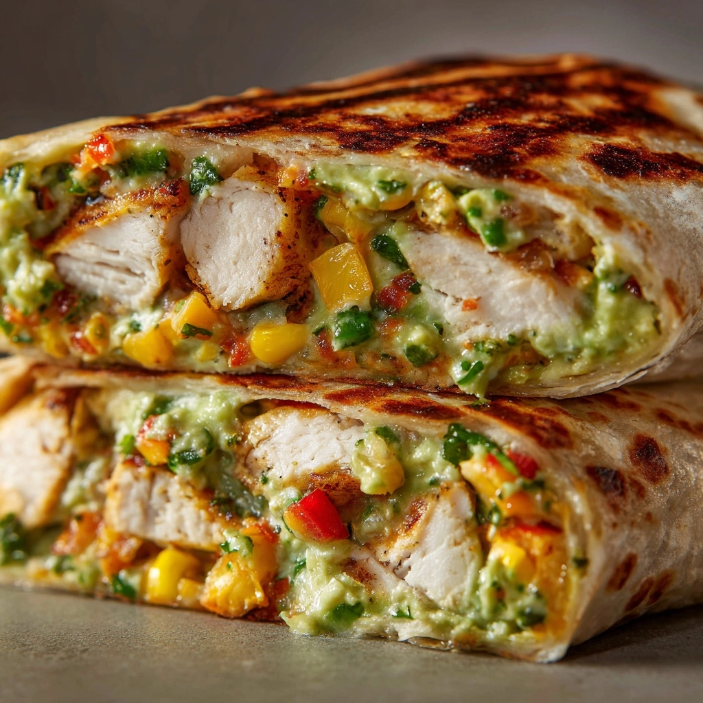Chipotle Ranch Grilled Chicken Burrito Recipe - Recipe Image