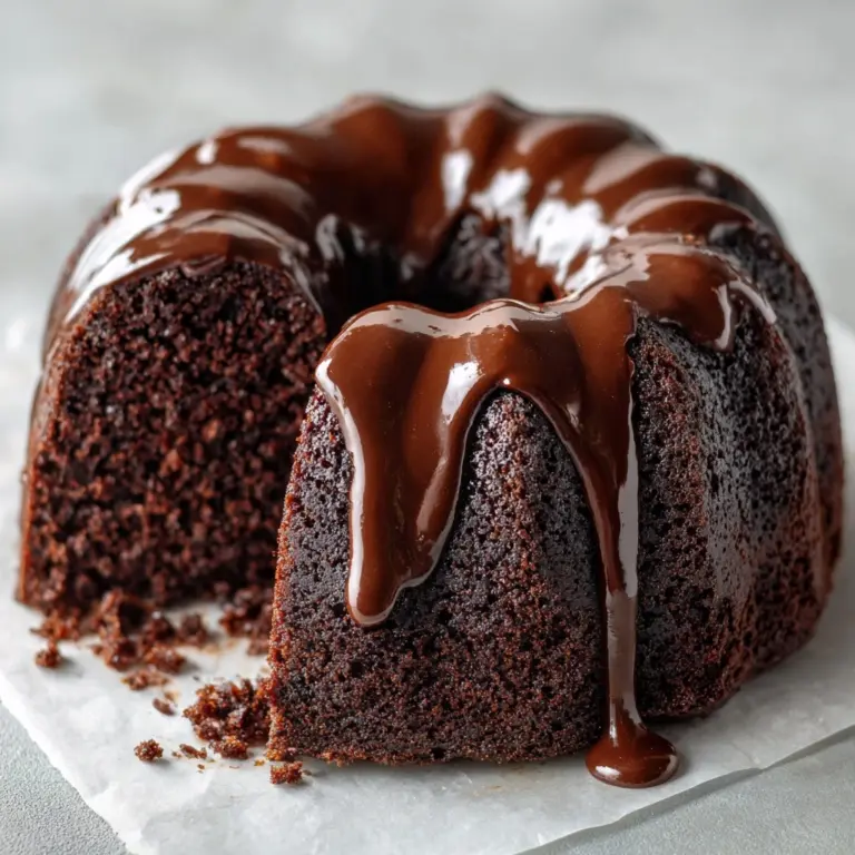 Chocolate Pound Cake Recipe