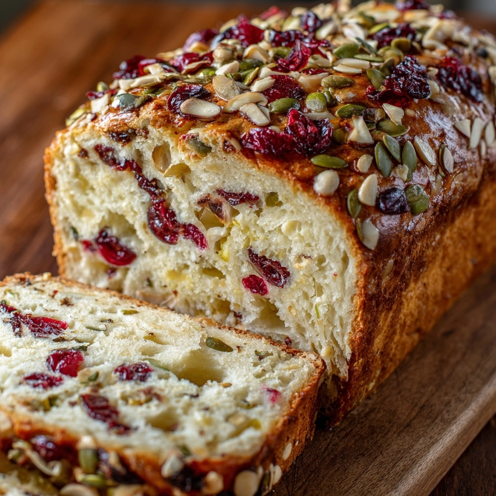 Mediterranean Harvest Bread with Fruit and Nuts Recipe - Recipe Image
