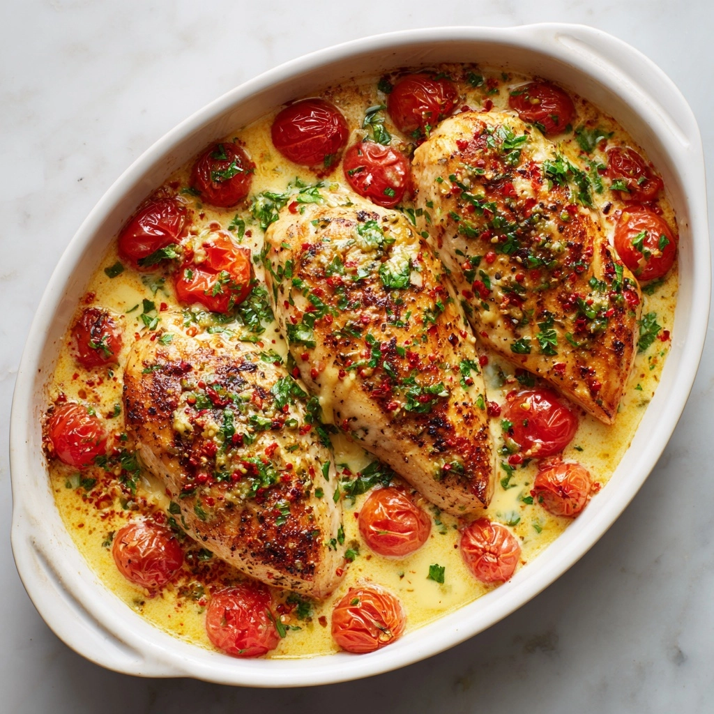 Baked Tuscan Chicken Breasts Recipe