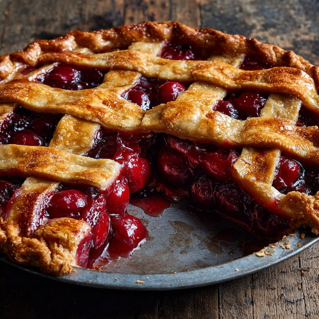 Braided Cranberry-Orange Pie Recipe - Recipe Image