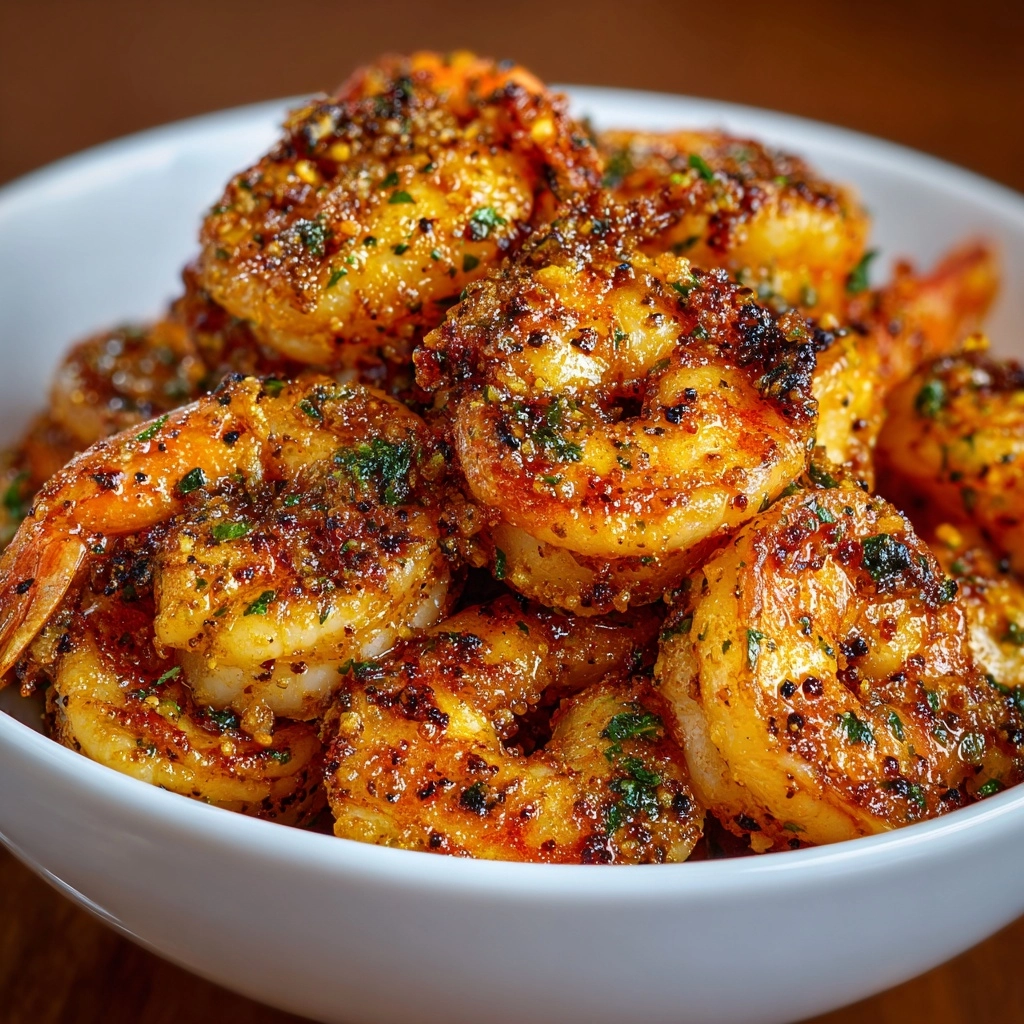 Air Fryer Garlic Parmesan Shrimp Recipe - Recipe Image