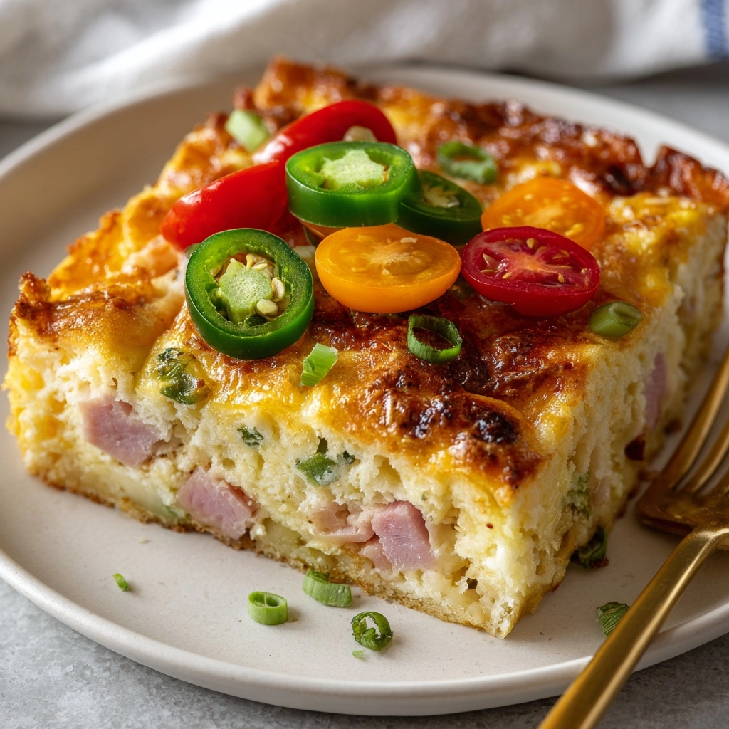 Easy Denver Omelet Hash Brown Casserole Recipe