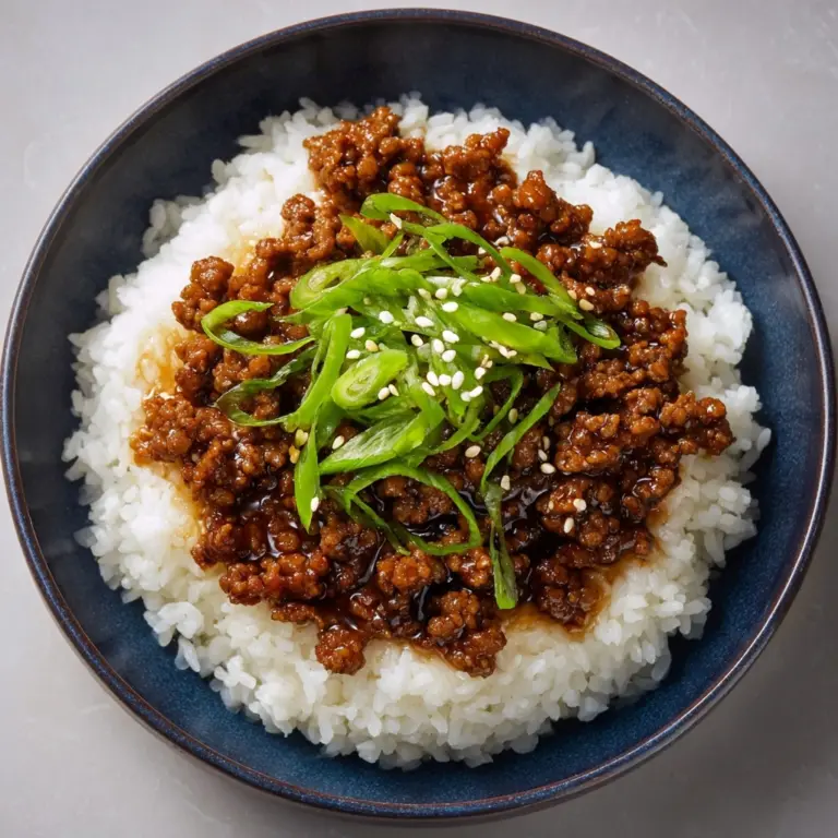 Ground Beef Bulgogi Recipe