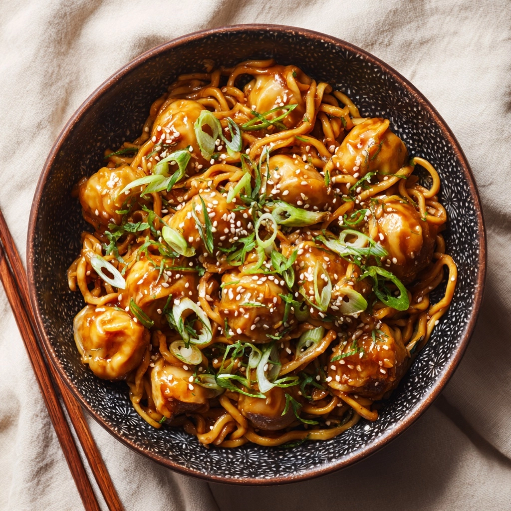 Potsticker Noodle Bowls Recipe - Recipe Image