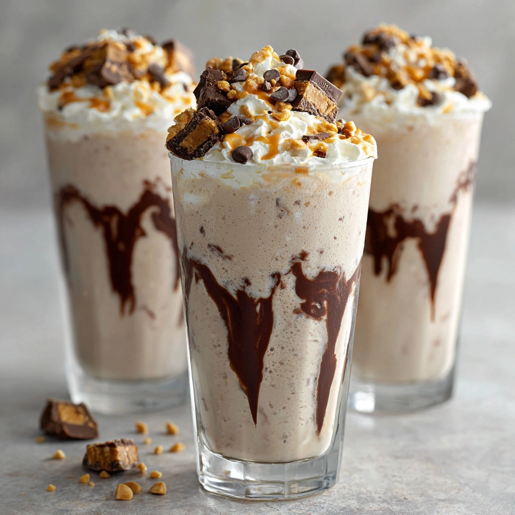 Peanut Butter Cup Frappuccino Recipe - Recipe Image