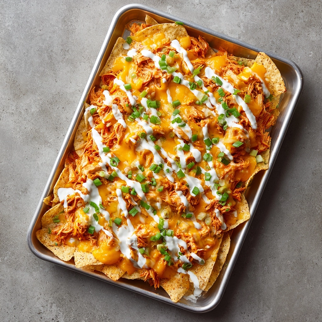 Buffalo Chicken Nachos Recipe - Recipe Image
