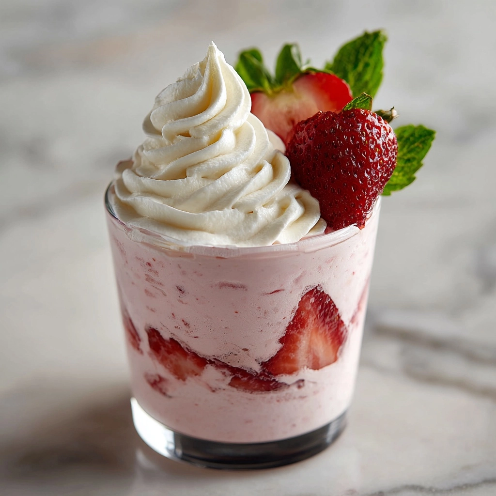 Strawberry Mousse Recipe - Recipe Image