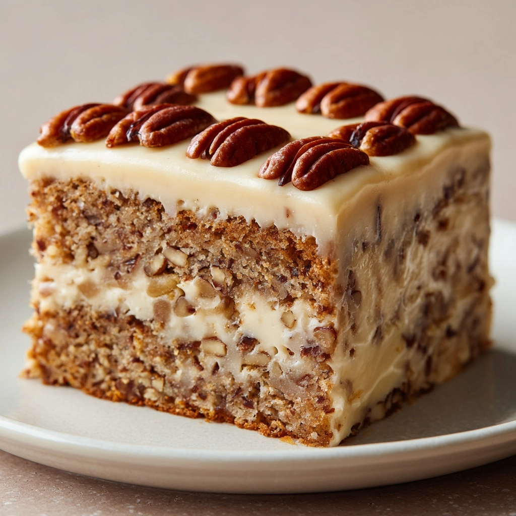 Butter Pecan Bliss Cake Recipe