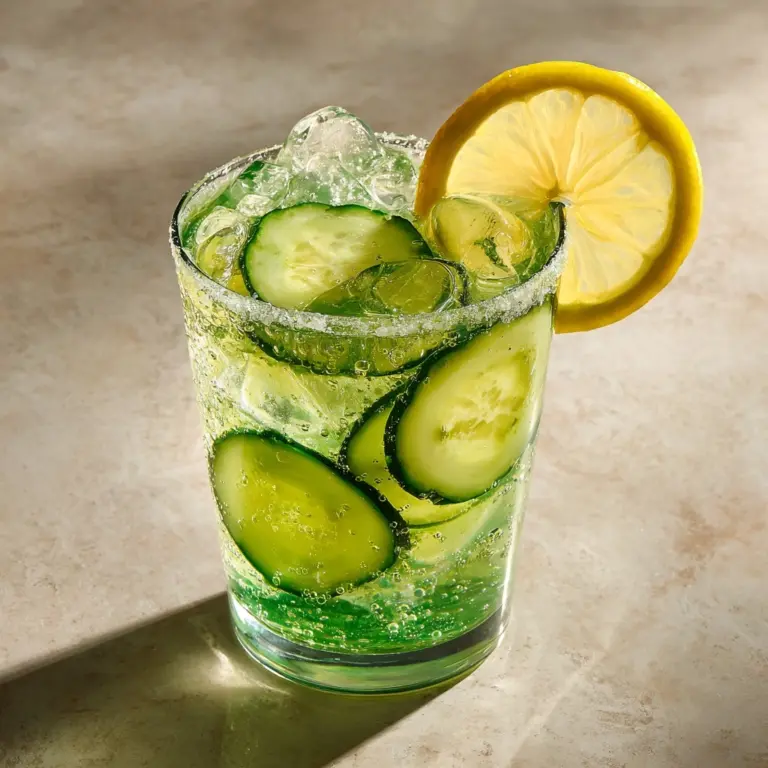 Refreshing Cucumber Lemonade Recipe