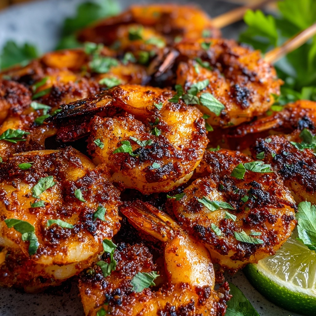 Grilled Cajun Shrimp Skewers Recipe