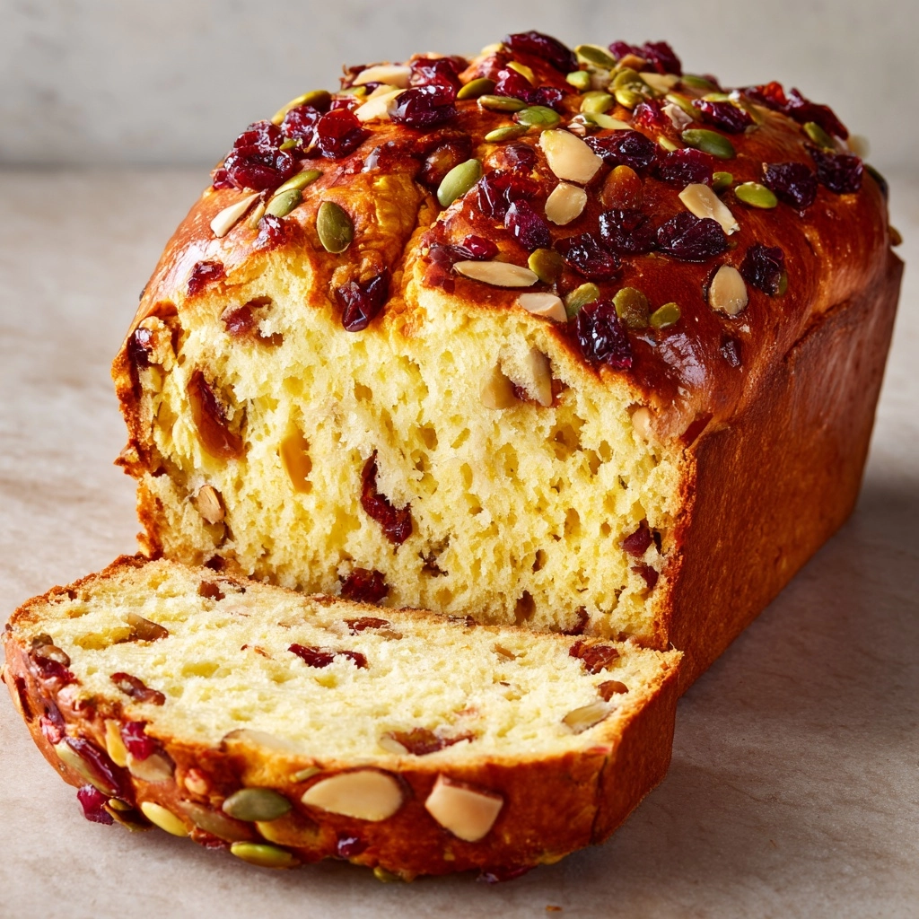 Mediterranean Harvest Bread with Fruit and Nuts Recipe - Recipe Image