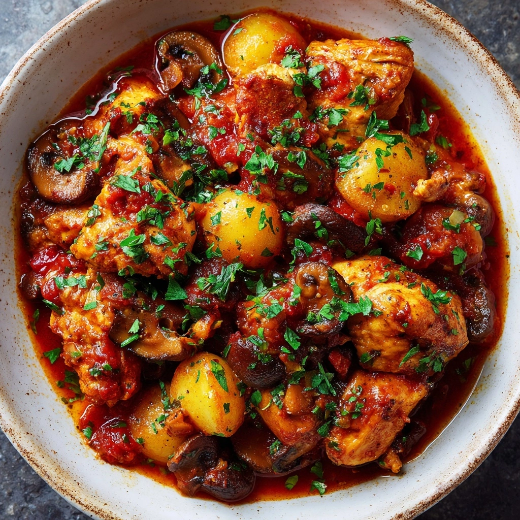 Cozy Warm Mushroom Stew Recipe - Recipe Image