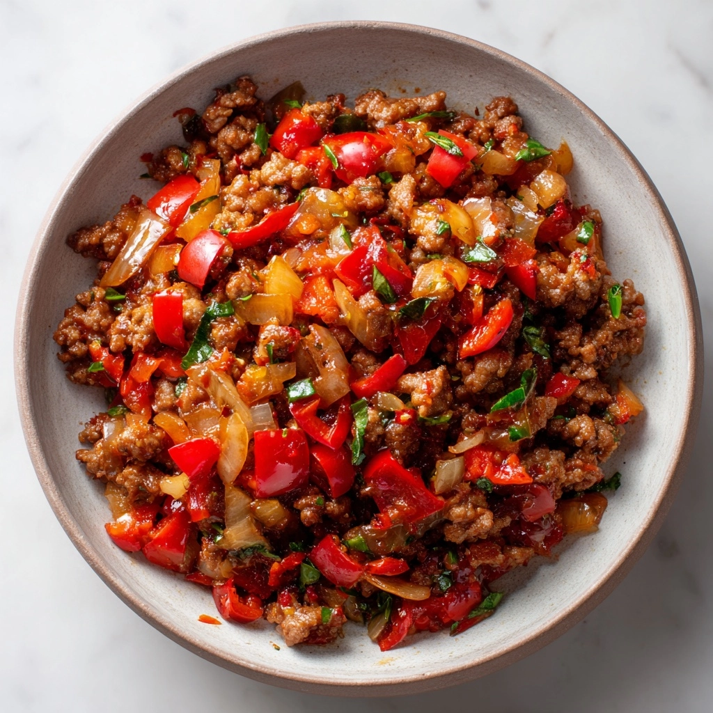 Cabbage and Ground Beef Skillet Recipe - Recipe Image