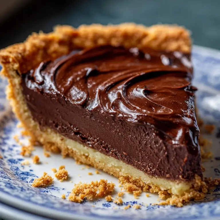 Hot Fudge Pie Recipe