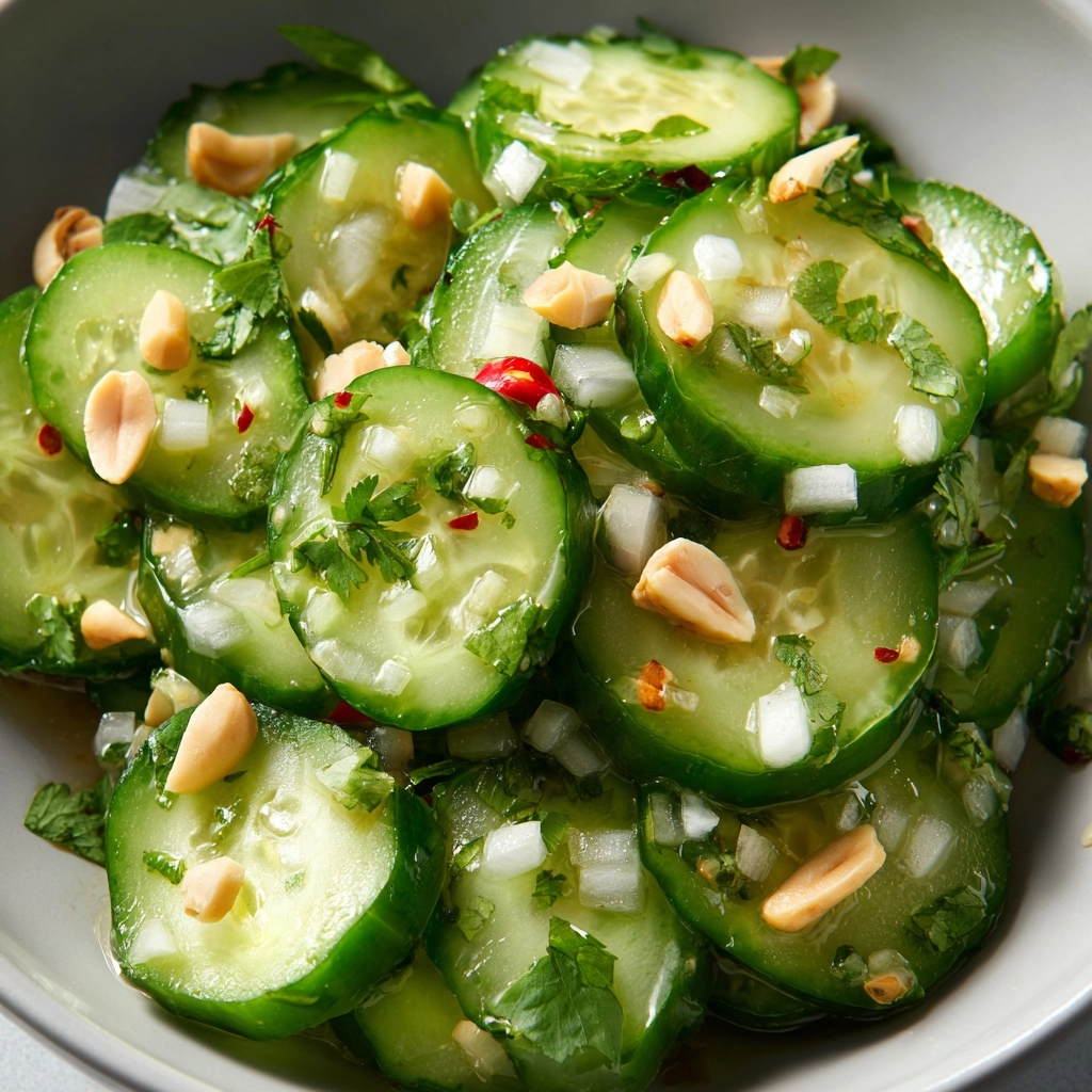 Spicy Cucumber Salad Recipe - Recipe Image