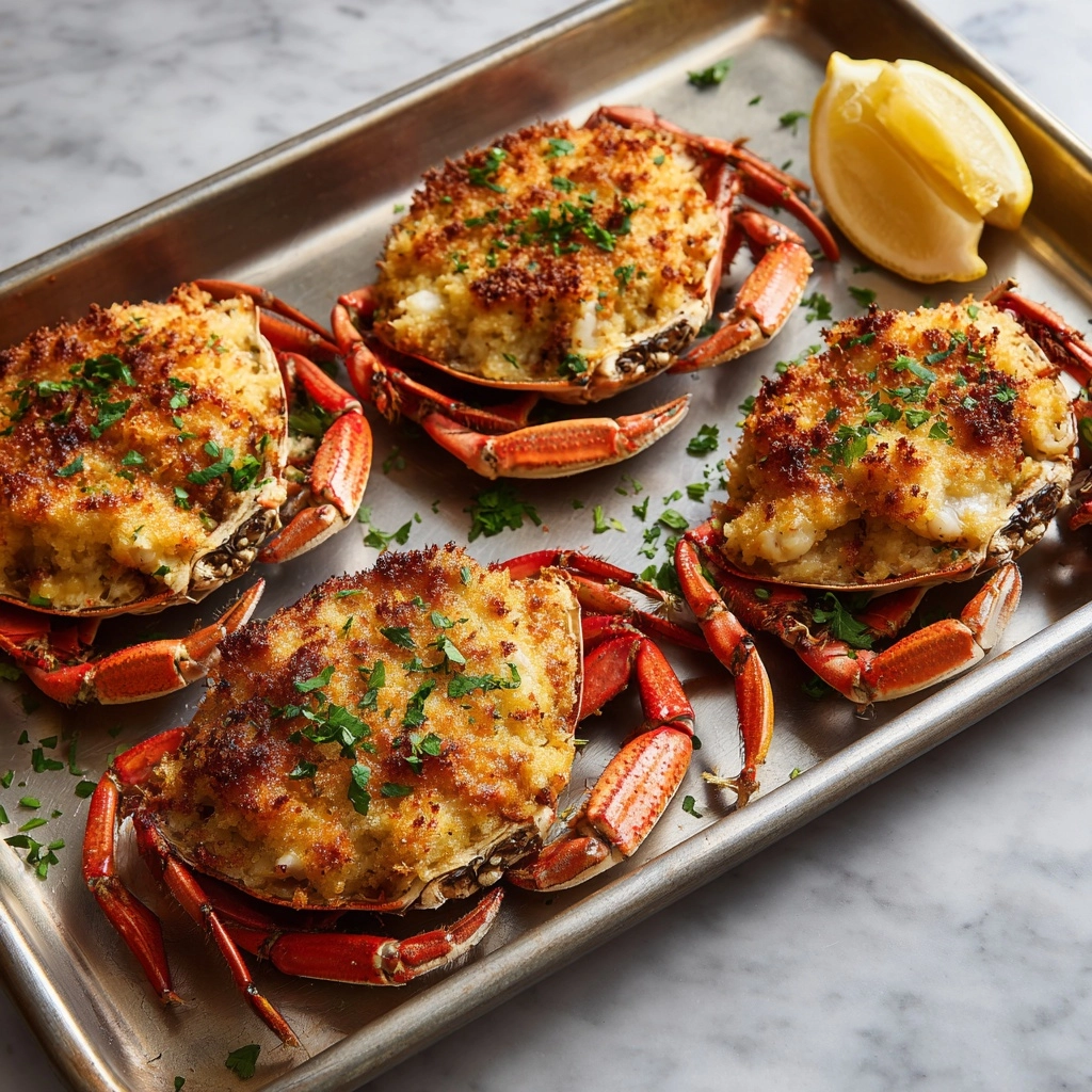 New Orleans Seafood Stuffed Crab Recipe