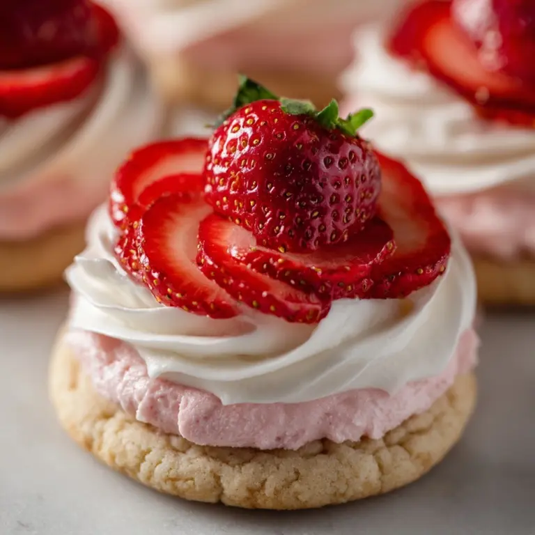 Strawberry Cheesecake Cookies Recipe