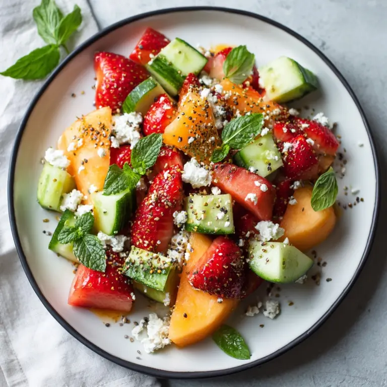 Summer Melon Salad Recipe